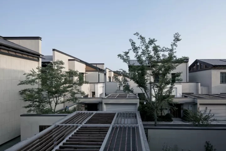 項目中公共空間與私密空間相互嵌套，空間感受豐富
