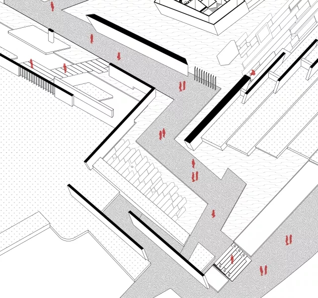 空間序列，天華建筑設(shè)計(jì)