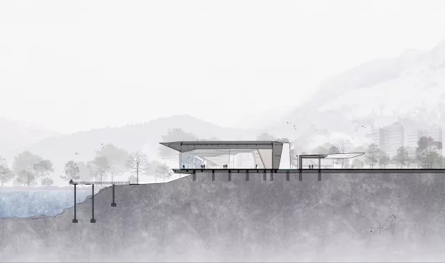剖面圖，天華建筑設(shè)計(jì)
